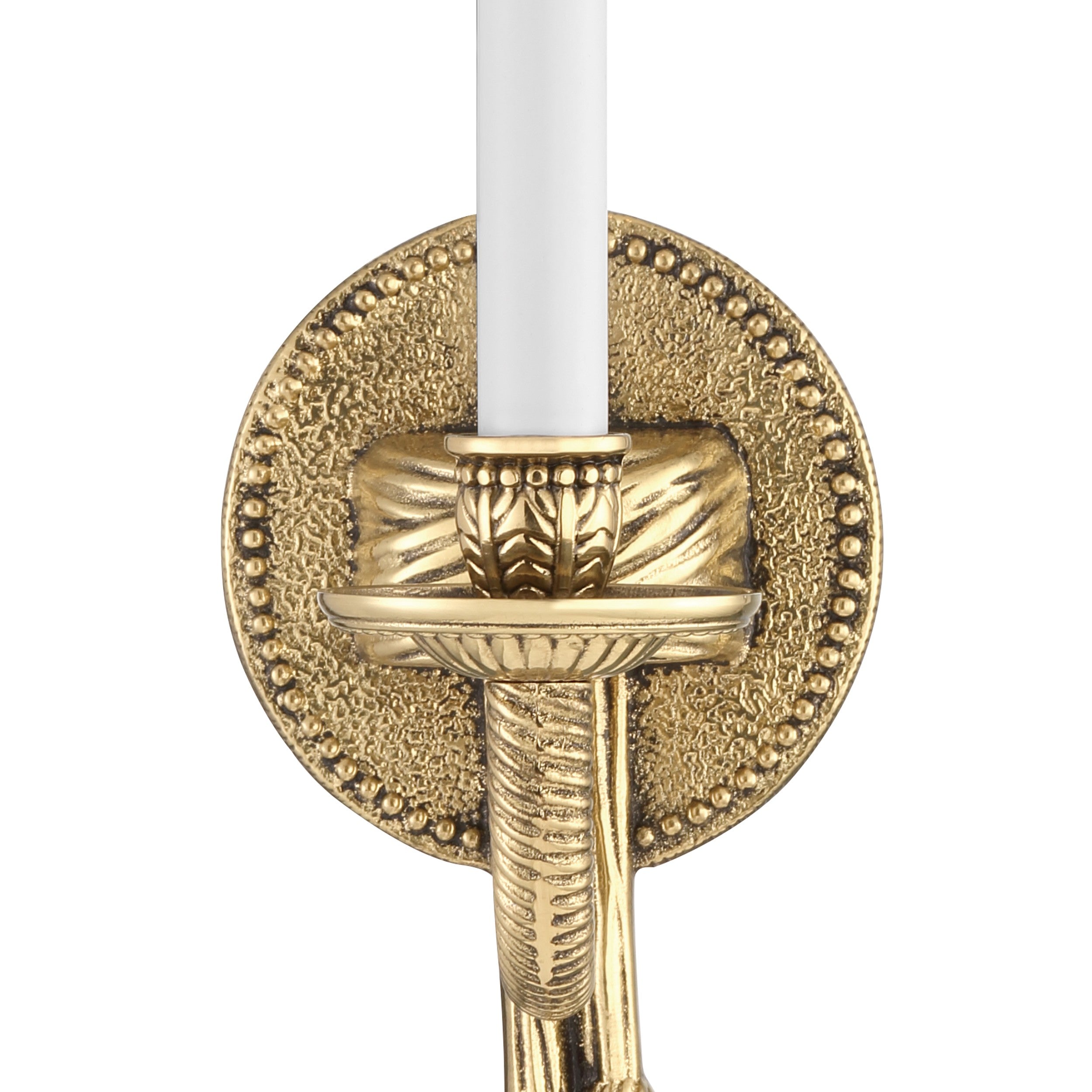 Crystorama Lexsi 651-OB – 4.5 Inch – 1 Light – Sconce – Olde Brass – Damp Rated