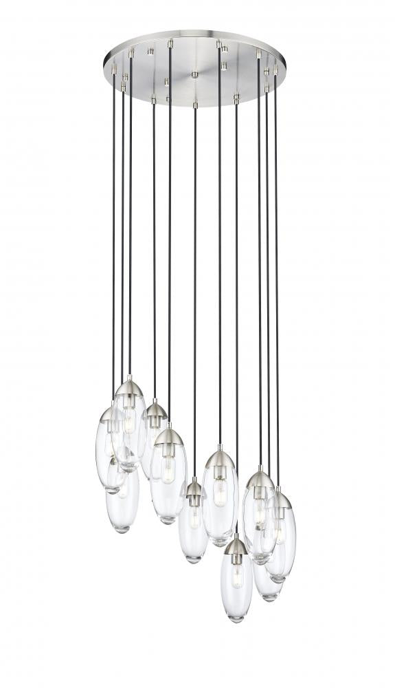 Z-Lite Lighting 651P-11R-BN Chandelier - Nickel