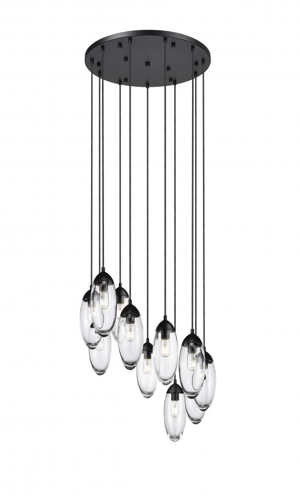 Z-Lite Lighting 651P-11R-MB Chandelier - Black