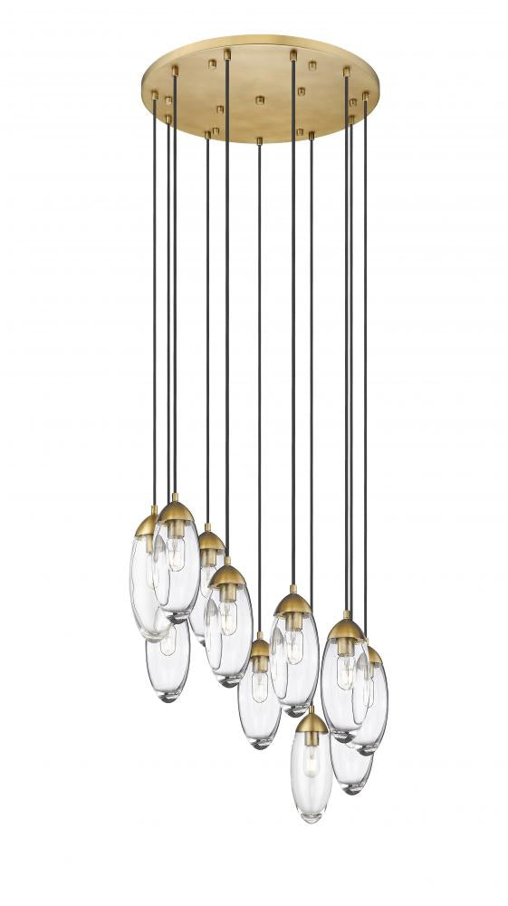 Z-Lite Lighting 651P-11R-RB Chandelier - Brass