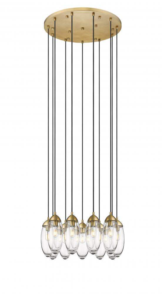 Z-Lite Lighting 651P-11R-RB Chandelier - Brass