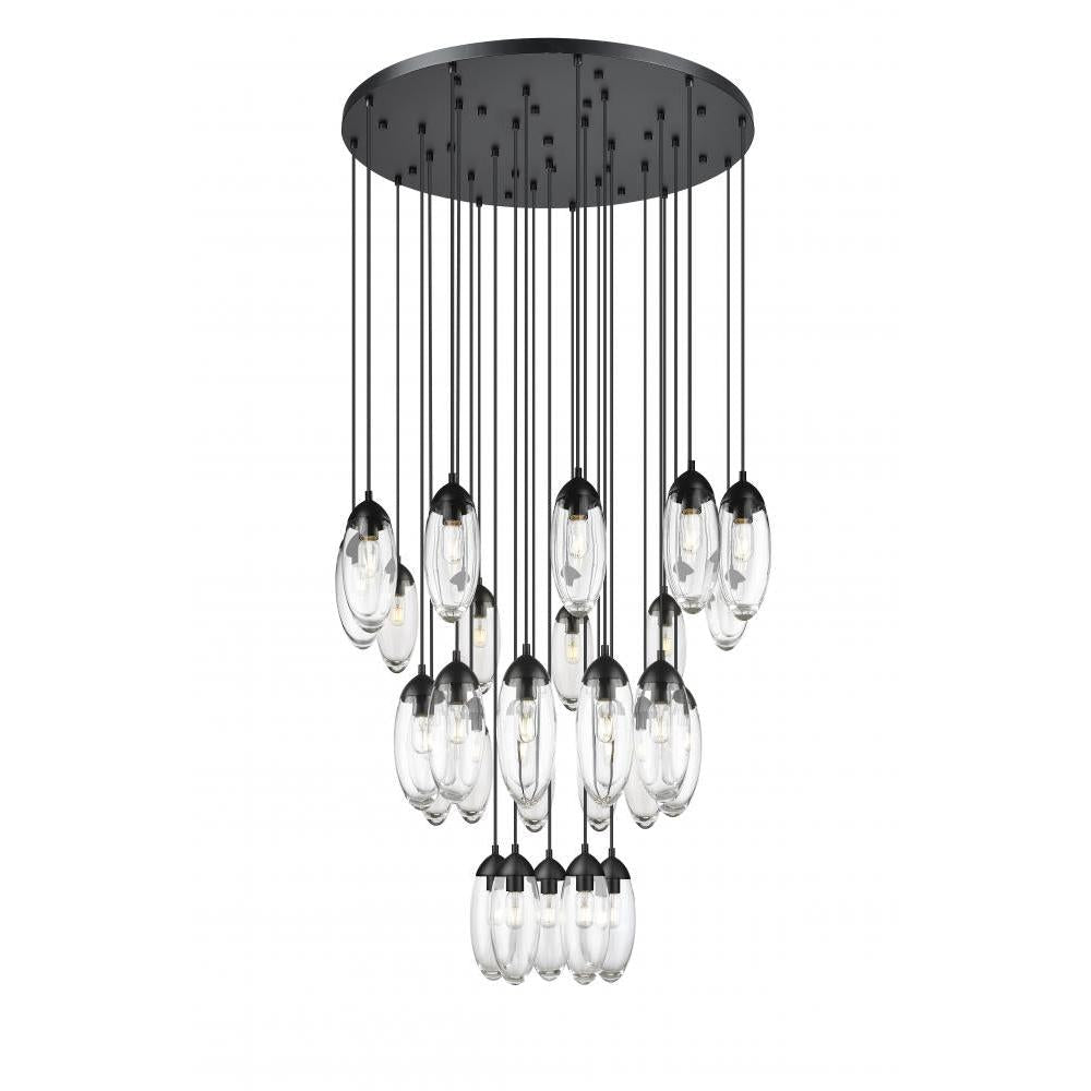 27 Light Chandelier-Clear