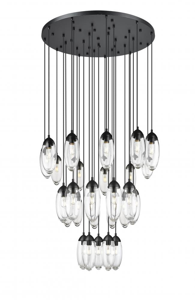 Z-Lite Lighting 651P-27R-MB Chandelier - Black