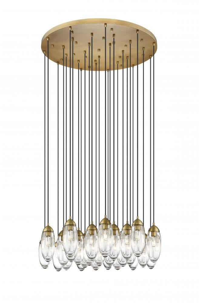 Z-Lite Lighting 651P-27R-RB Chandelier - Brass