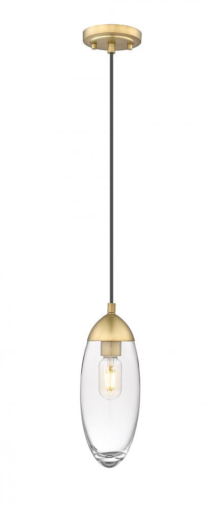 Z-Lite Lighting 651P-RB Pendant Contemporary - Brass