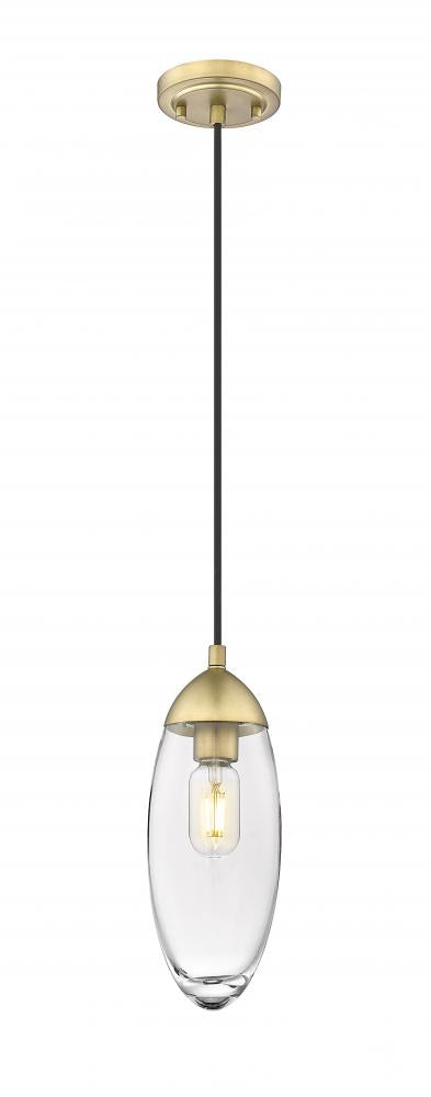 Z-Lite Lighting 651P-RB Pendant Contemporary - Brass