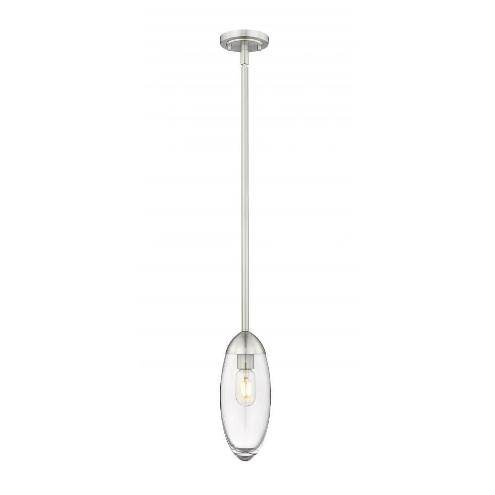 1 Light Pendant-Clear