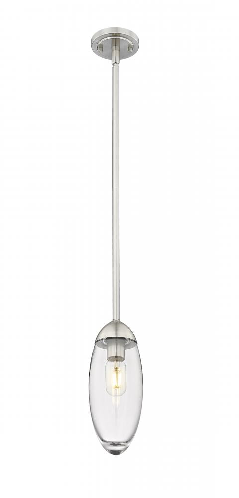 Z-Lite Lighting 651P-ROD-BN Pendant Contemporary - Nickel