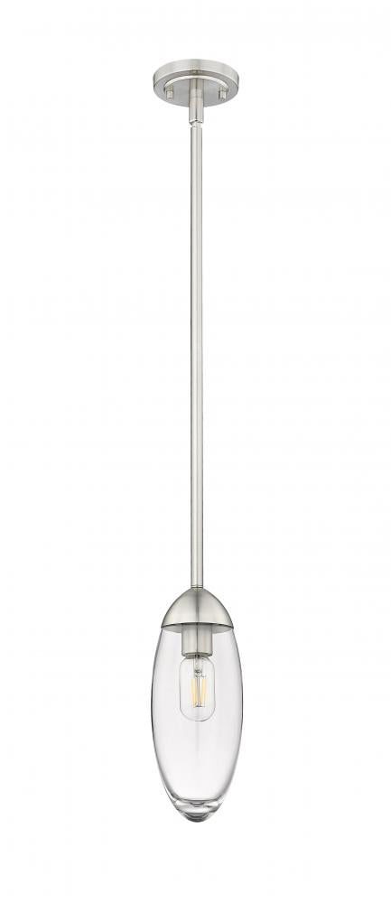 Z-Lite Lighting 651P-ROD-BN Pendant Contemporary - Nickel