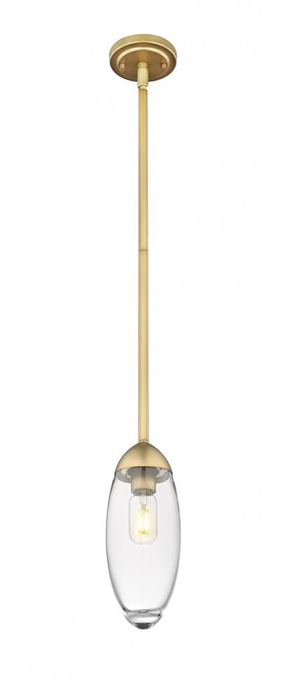 Z-Lite Lighting 651P-ROD-RB Pendant Contemporary - Brass