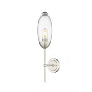 1 Light Wall Sconce-Clear