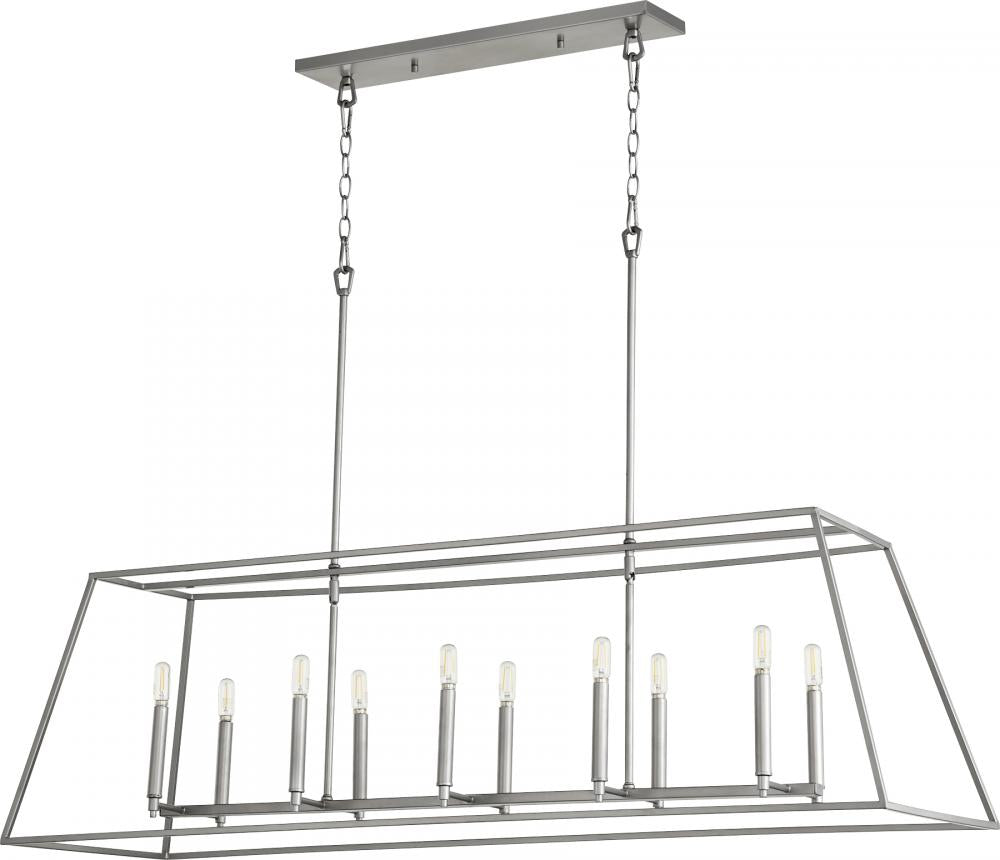 Quorum Lighting GABRIEL 654-10-64 Pendant Traditional - Classic Nickel