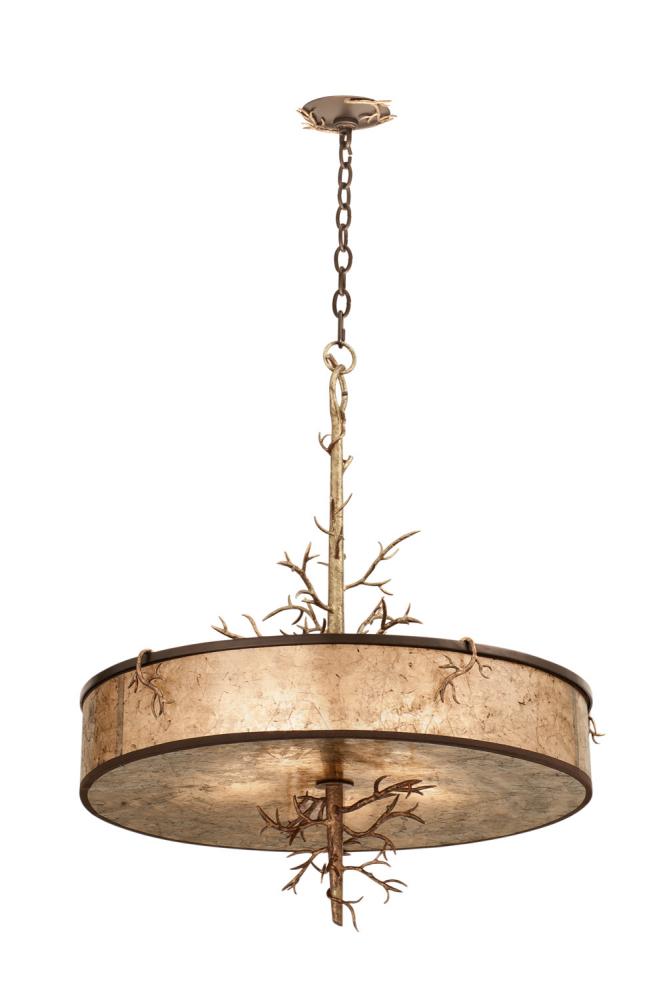 Kalco Lighting OAKHAM 6615BZG Pendant Country Rustic - Bronze