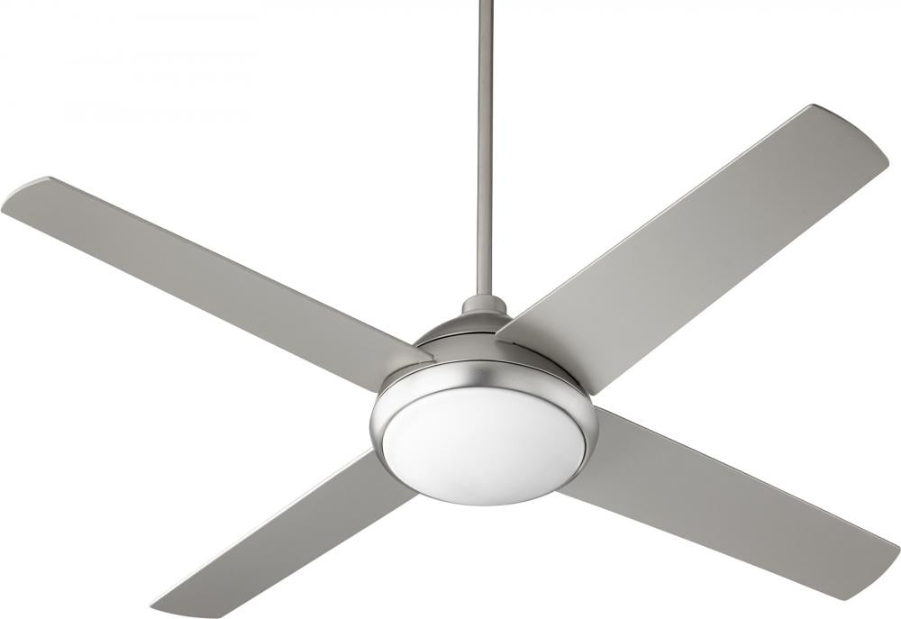 Quorum Lighting QUEST 68524-65 Fan Contemporary - Satin Nickel