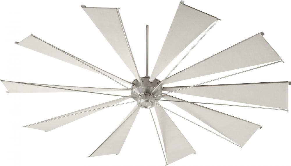 Quorum Lighting MYKONOS 69210-65 Fan Contemporary - Satin Nickel