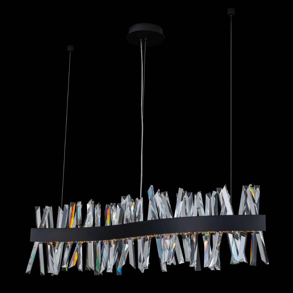 Glacier 42" LED Wave Island