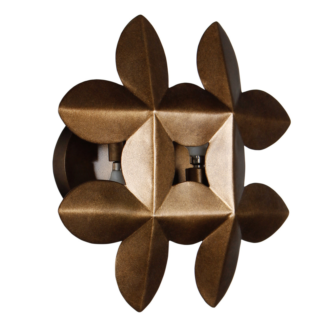 Vittoria 10.75-in 2 Light (40-watt) Pearlized Antique Brass Wall Sconce