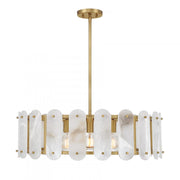 Antolini 5-Light Pendant in Warm Brass