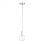 Wright 1-Light Mini-Pendant in Chrome