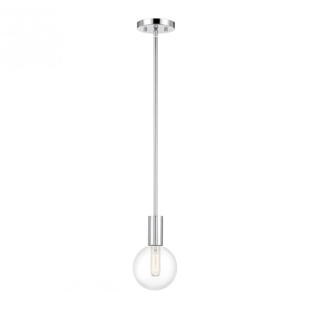 Wright 1-Light Mini-Pendant in Chrome