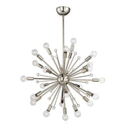 Galea 24-Light Chandelier in Polished Nickel