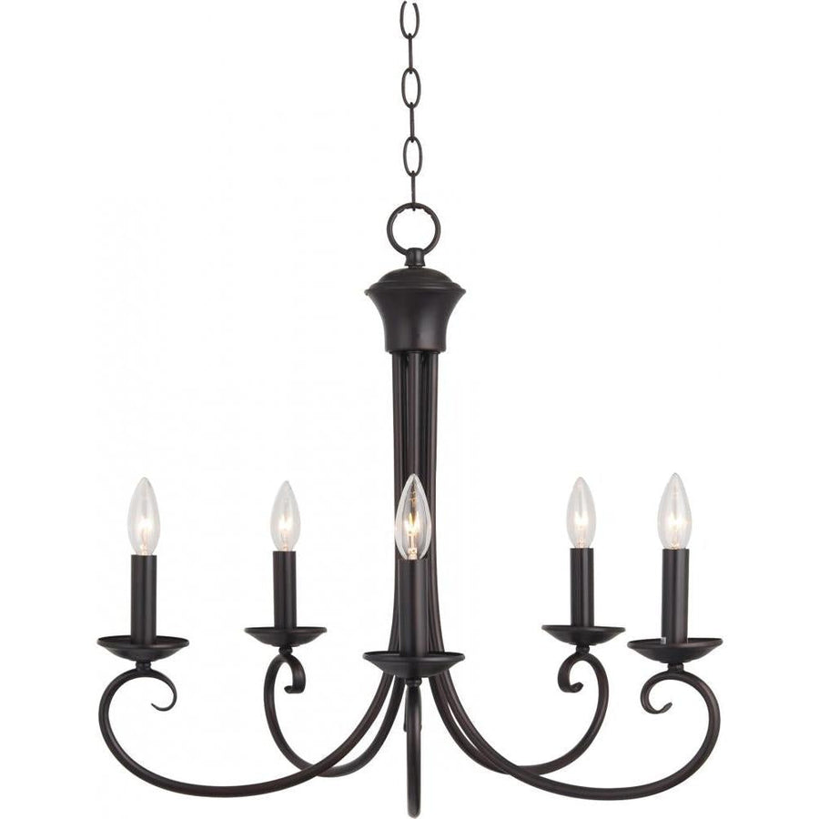 Loft 25 Inch Semi Flush Mount Light – Oil Rubbed Bronze