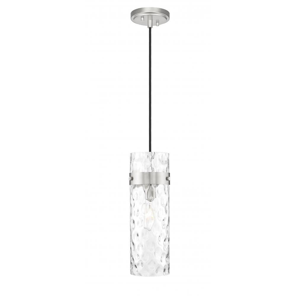 1 Light Pendant-Clear Waterglass