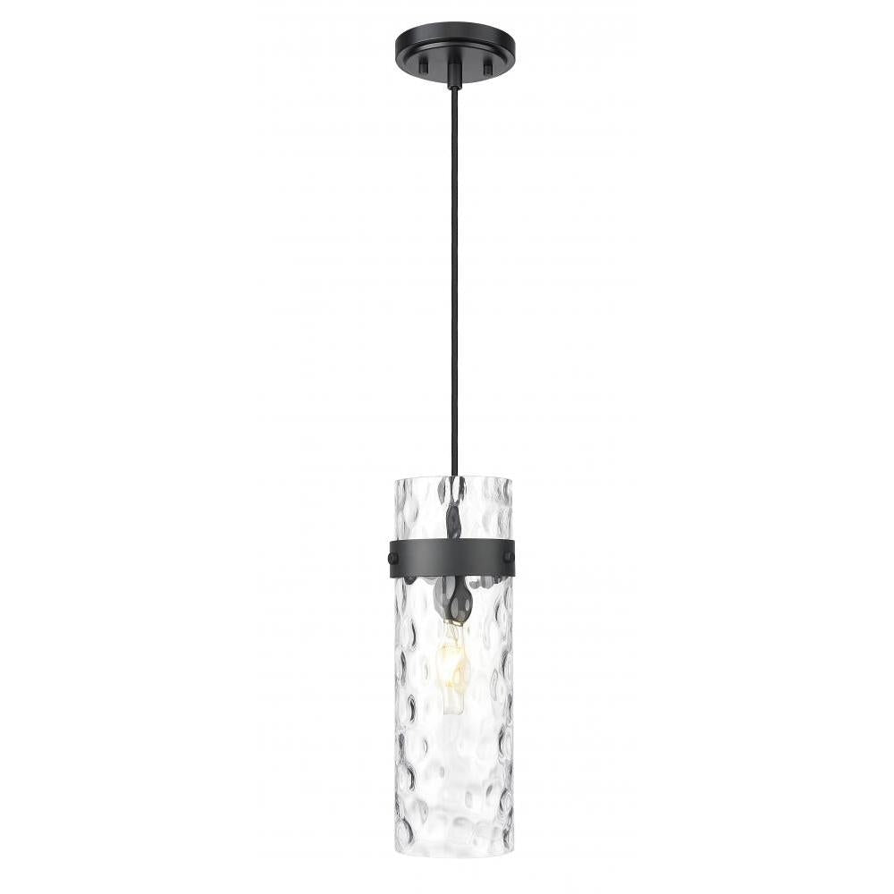 1 Light Pendant-Clear Waterglass