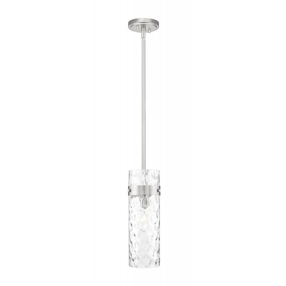 1 Light Pendant-Clear Waterglass