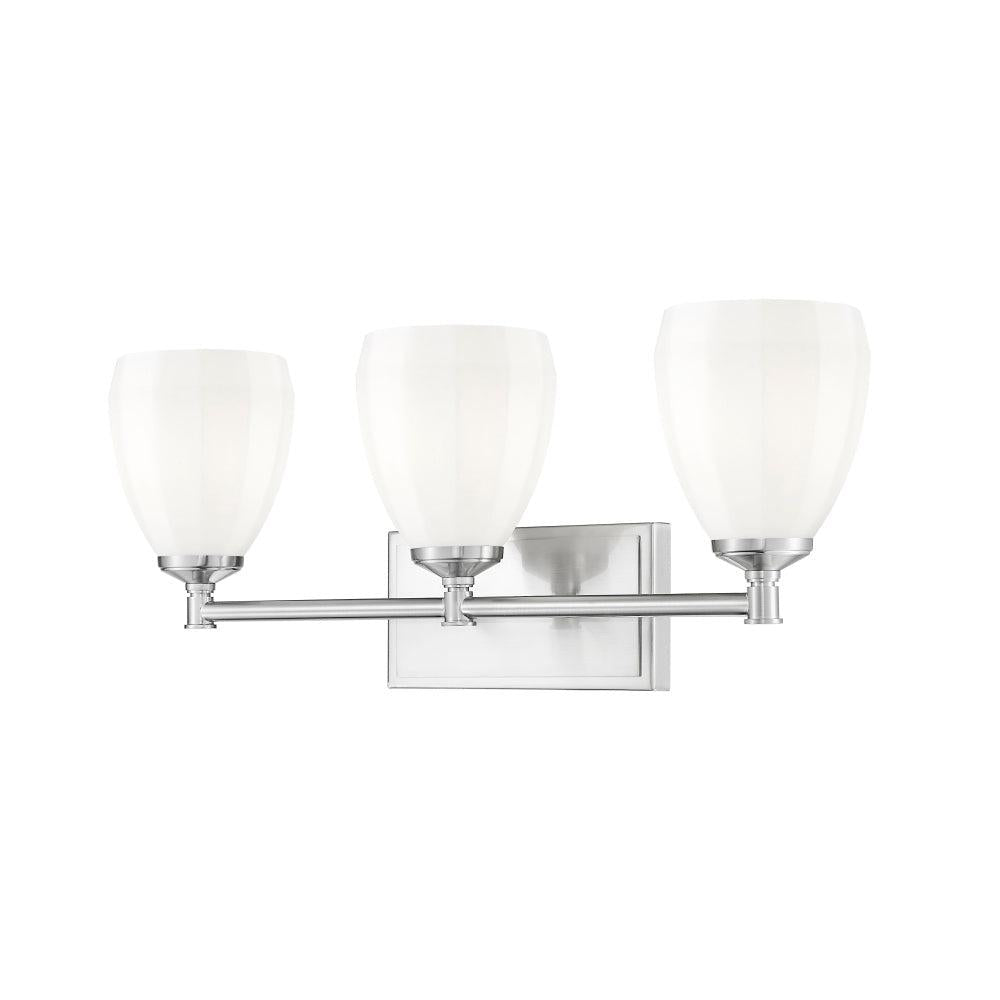 3 Light Vanity-Matte Opal