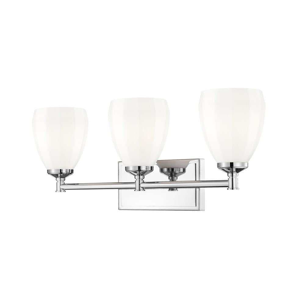 3 Light Vanity-Matte Opal
