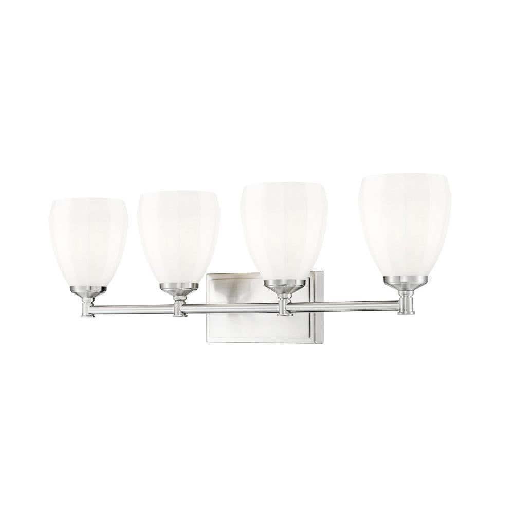 4 Light Vanity-Matte Opal