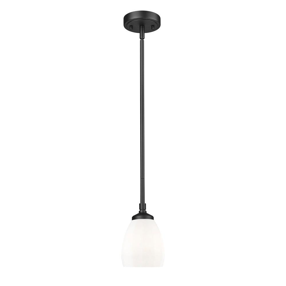 1 Light Pendant-Matte Opal