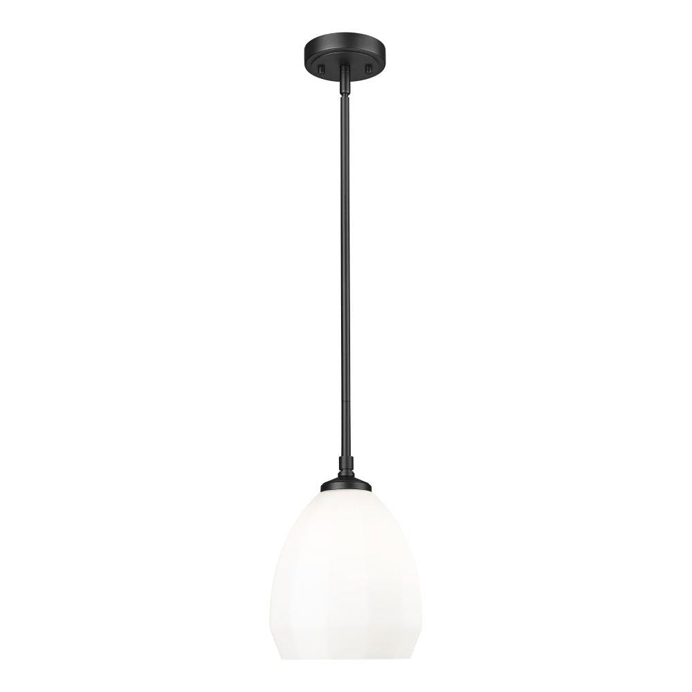 1 Light Pendant-Matte Opal