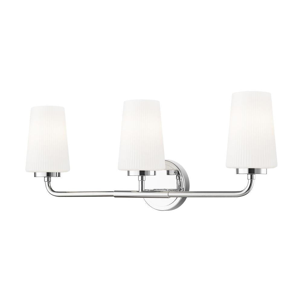 3 Light Vanity-Matte Opal