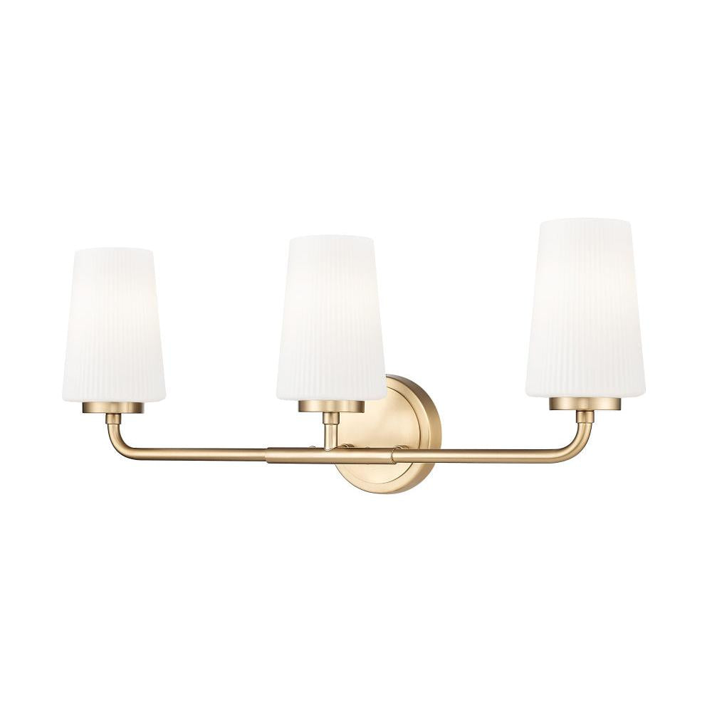 3 Light Vanity-Matte Opal