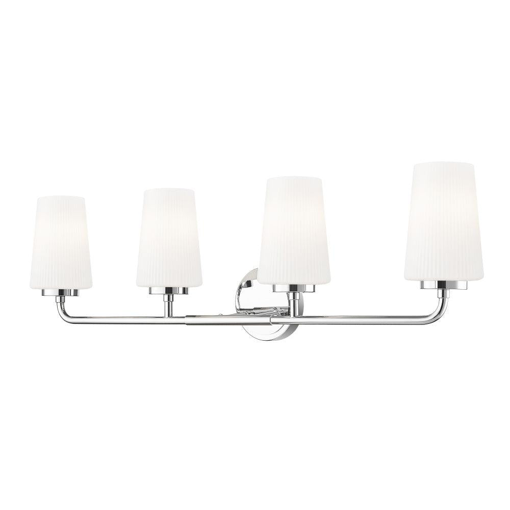 4 Light Vanity-Matte Opal