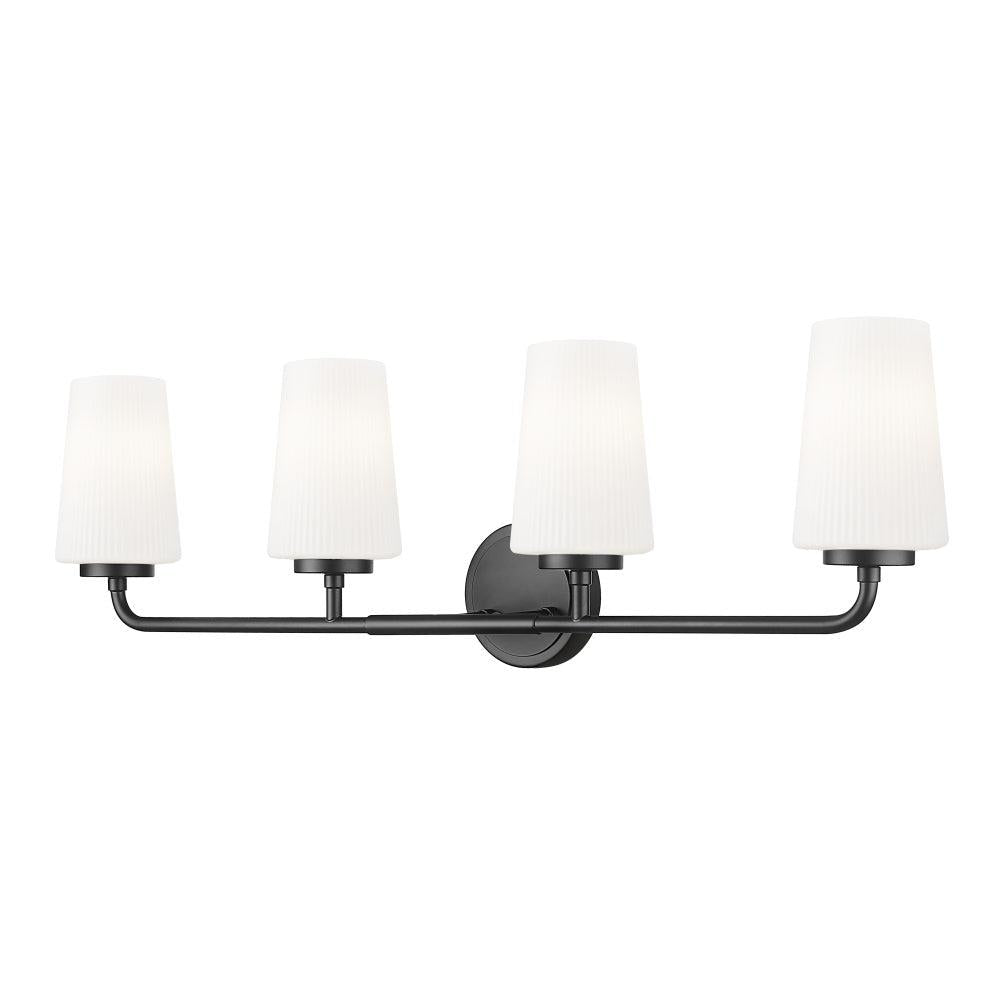 4 Light Vanity-Matte Opal