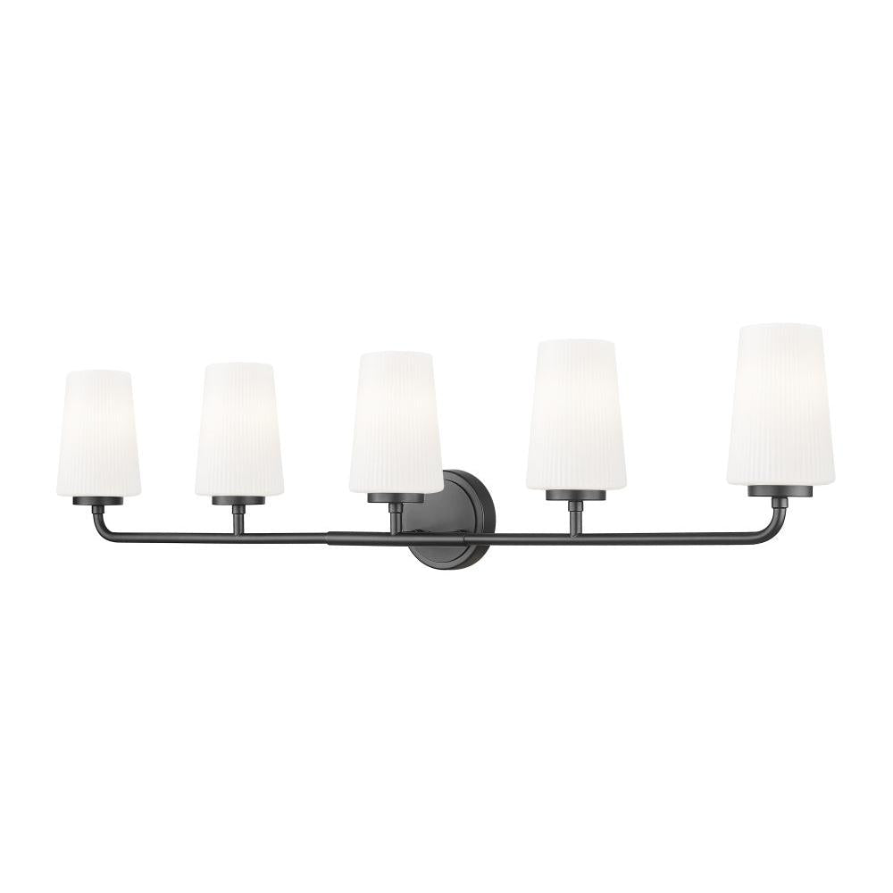 5 Light Vanity-Matte Opal