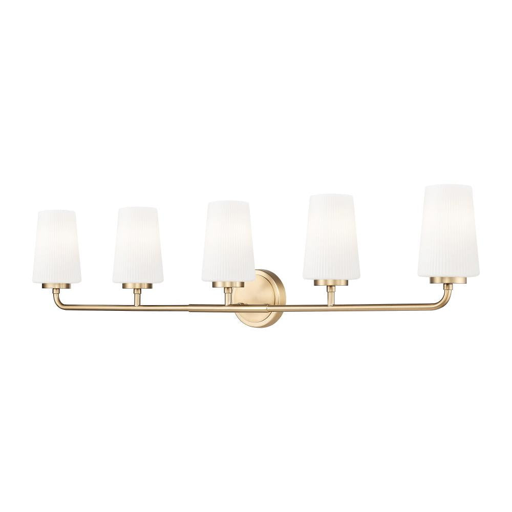 5 Light Vanity-Matte Opal