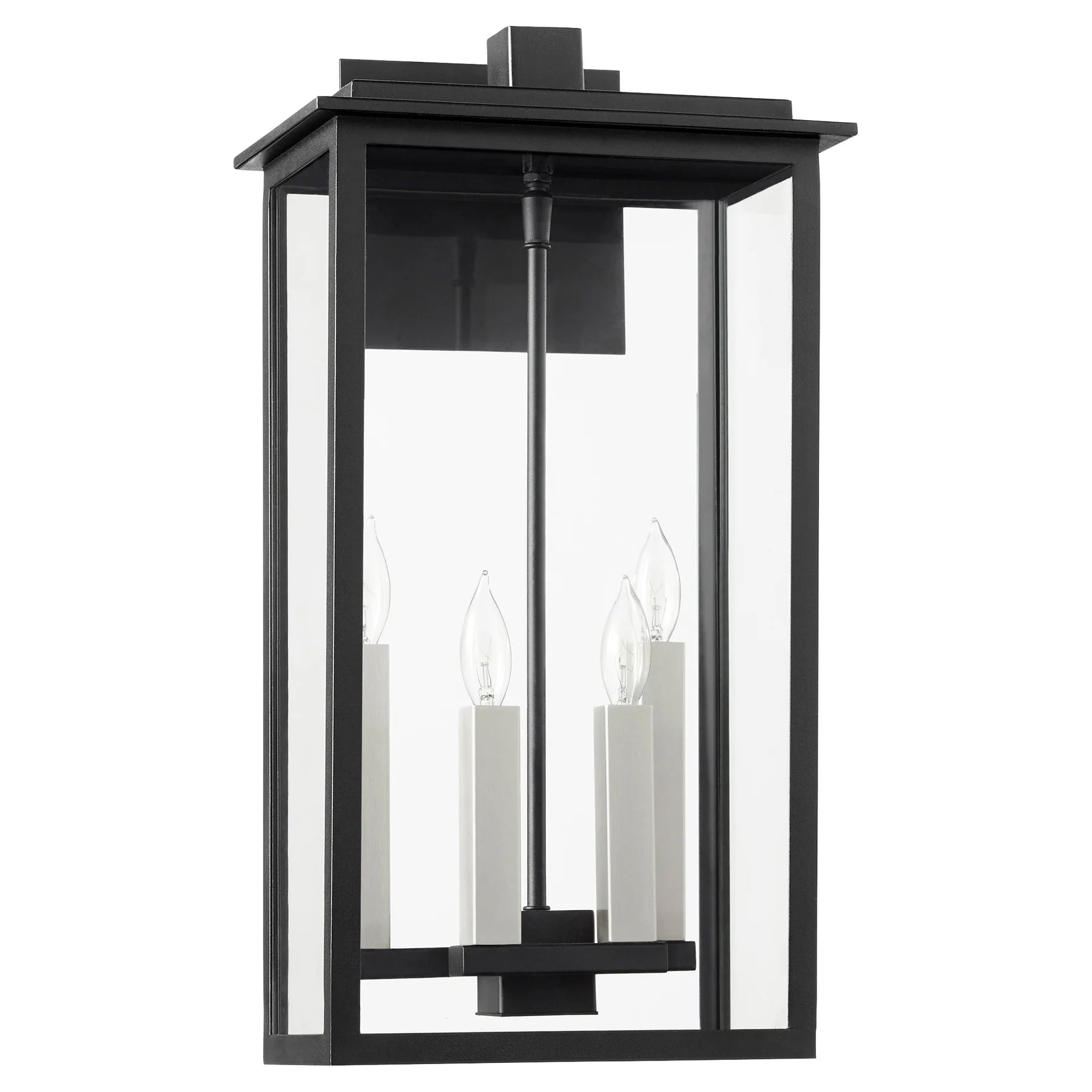 Quorum Westerly 7027-4-69 21 inch 4-Light Outdoor Wall Lantern - Black