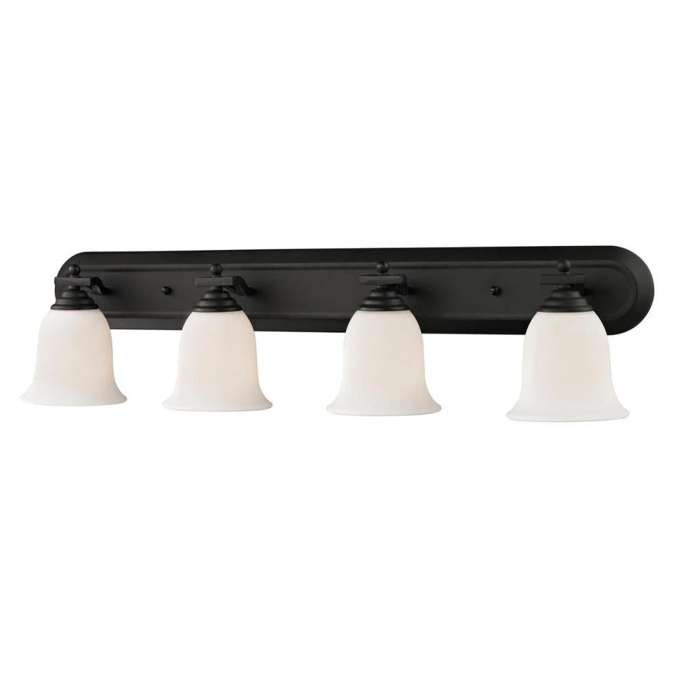 4 Light Vanity-Matte Opal