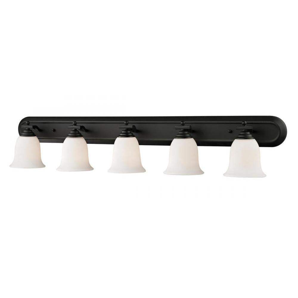 5 Light Vanity-Matte Opal