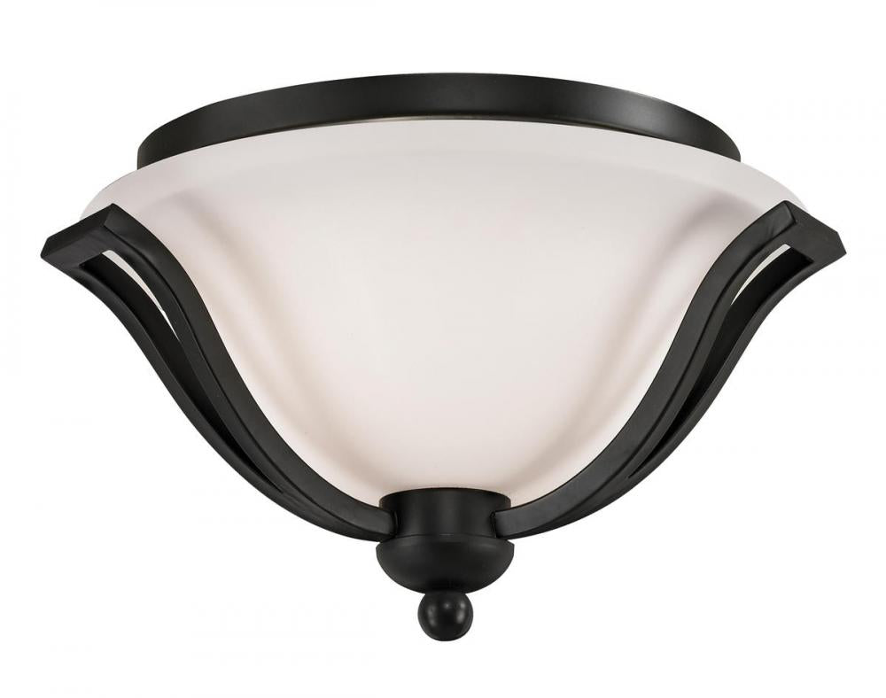 Z-Lite Lighting 703F2-MB Flush Mount Tropical - Black