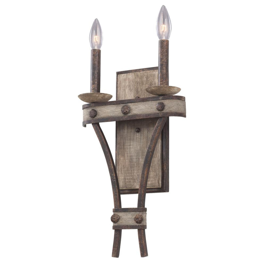 Coronado 10 Inch Wall Sconce – Florence Gold – 7042FG