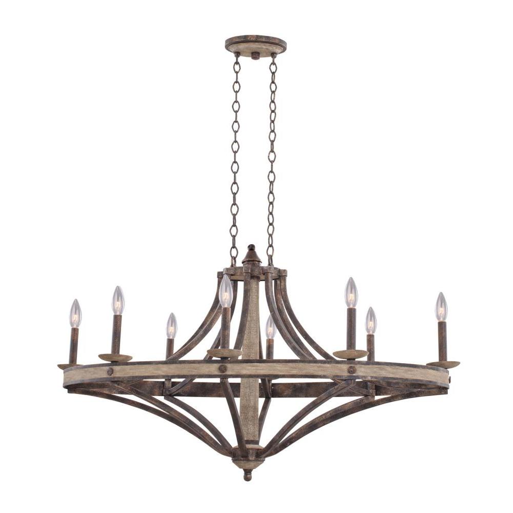 Coronado 44 Inch Chandelier – Florence Gold – 7048FG