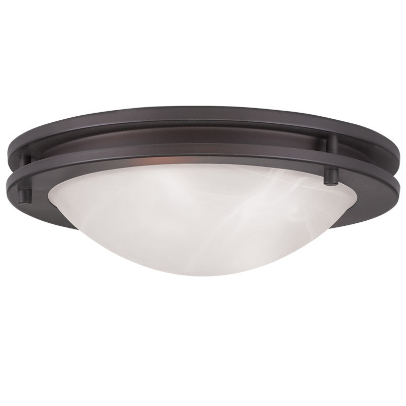 Livex Lighting ARIEL 7057-07 Flush Mount Contemporary - Bronze