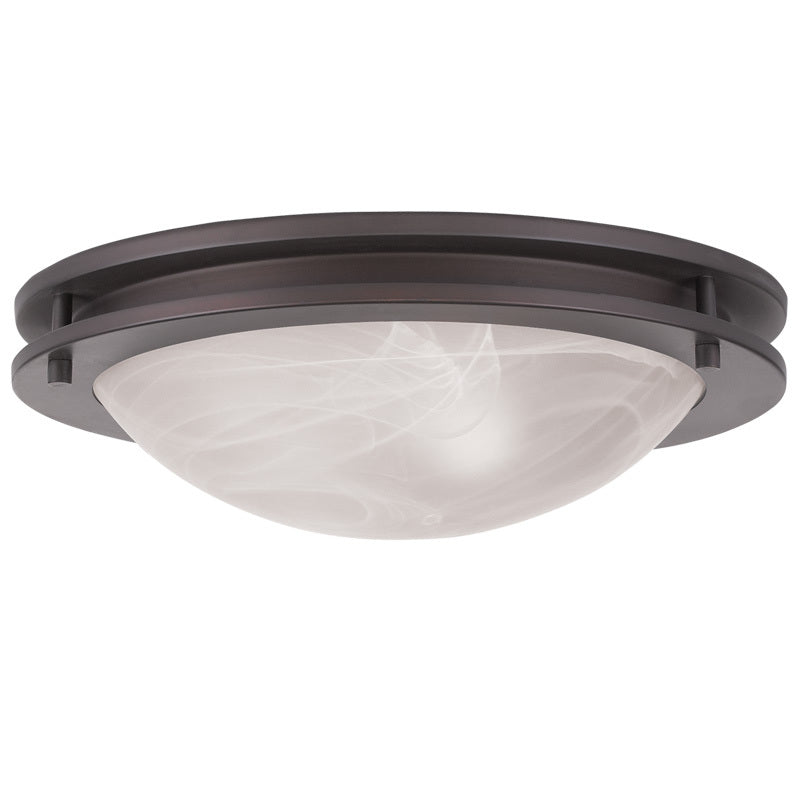 Livex Lighting ARIEL 7058-07 Flush Mount Contemporary - Bronze