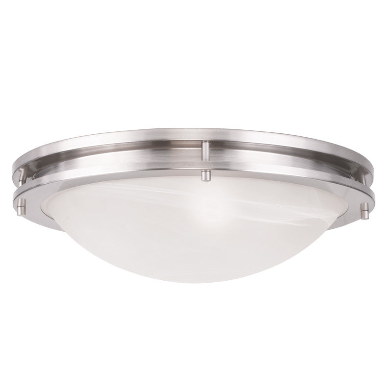 Livex Lighting ARIEL 7059-91 Flush Mount Contemporary - Brushed Nickel