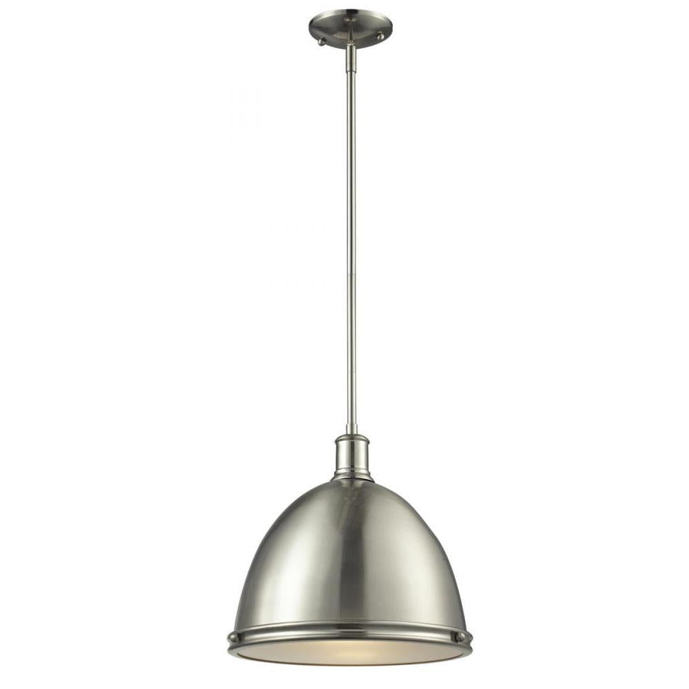 1 Light Pendant-Brushed Nickel